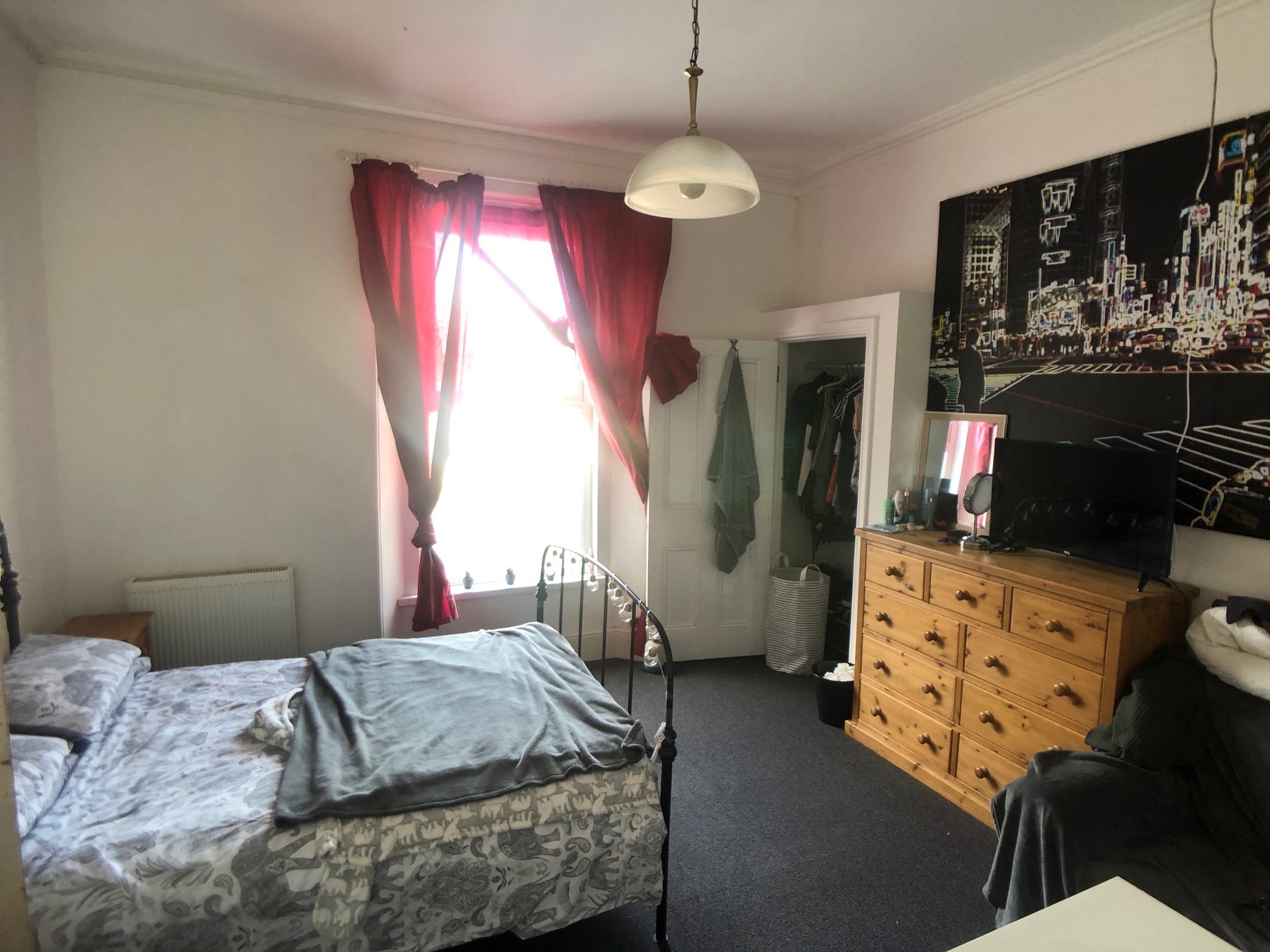 Photo of bedroom 4 in student house on Lisson Grove, Plymouth